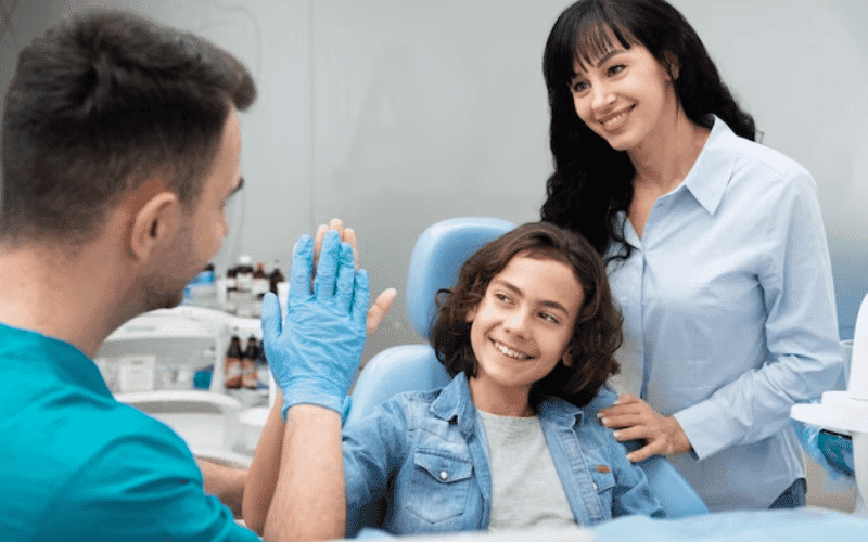 Services provided by a family dentistry